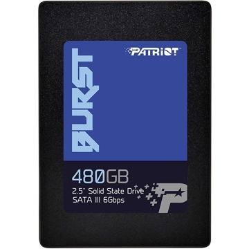 მყარი დისკი Patriot  BURST SSD 480GB SATA3 2.5 - PBU480GS25SSDR