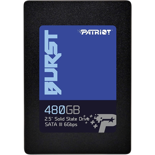 მყარი დისკი Patriot  BURST SSD 480GB SATA3 2.5 - PBU480GS25SSDR