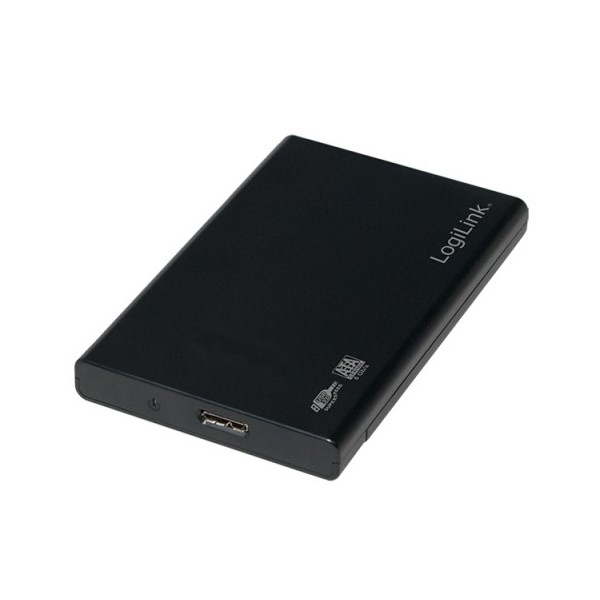 მყარი დისკის ქეისი Logilink UA0275 2,5" Extern. Encl. USB 3.0 super slim screwless Black