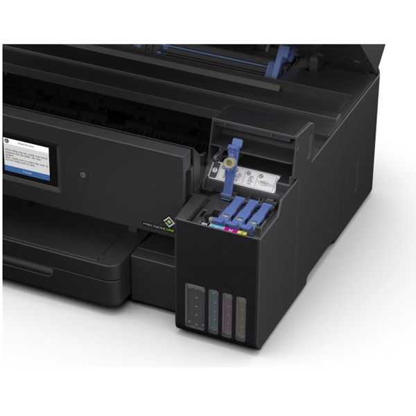 პრინტერი Epson L14150 (C11CH96404) Smallest 4-in-1 MFP with A3 document printing, front-facing ink tanks and Wi-Fi and Ethernet printing