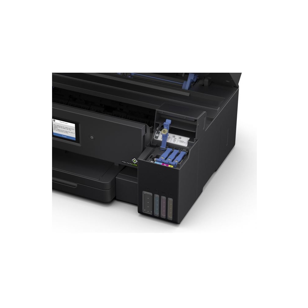 Epson L14150 (C11CH96404) Smallest 4-in-1 MFP with A3 document printing, front-facing ink tanks and Wifi and Ethernet printing
