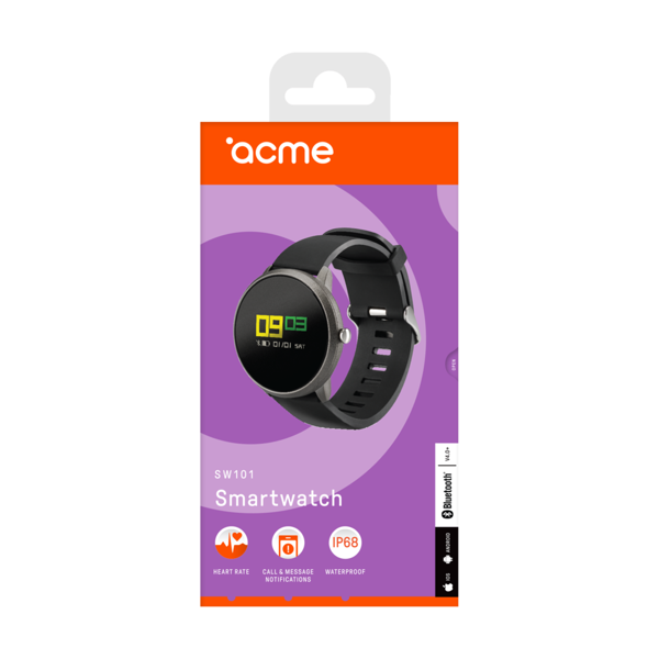 სმარტ საათი ACME SW101 Smart Watch Black