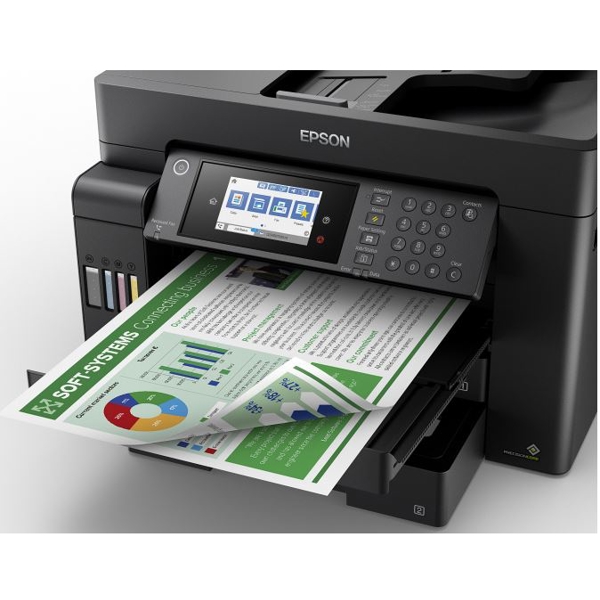 Epson L15150 (C11CH72404) 4-in-1 all-in-one with A3 + document printing, front-facing ink tanks and Wi-Fi and Ethernet printing