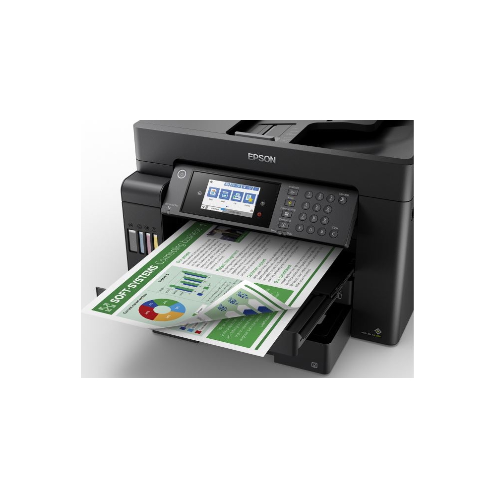 Epson L15150 (C11CH72404) 4-in-1 all-in-one with A3 + document printing, front-facing ink tanks and WiFi and Ethernet printing