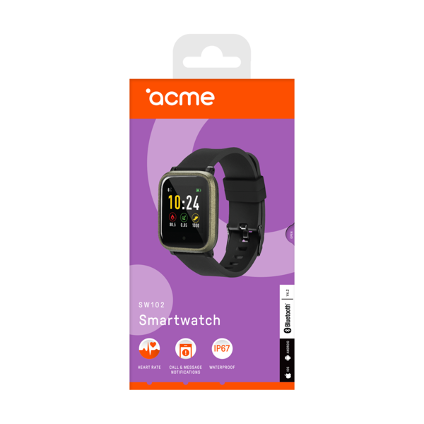 სმარტ საათი ACME SW102 Smart Watch Black