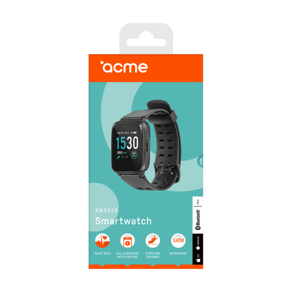 სმარტ საათი ACME SW202G Smart Watch Space Grey