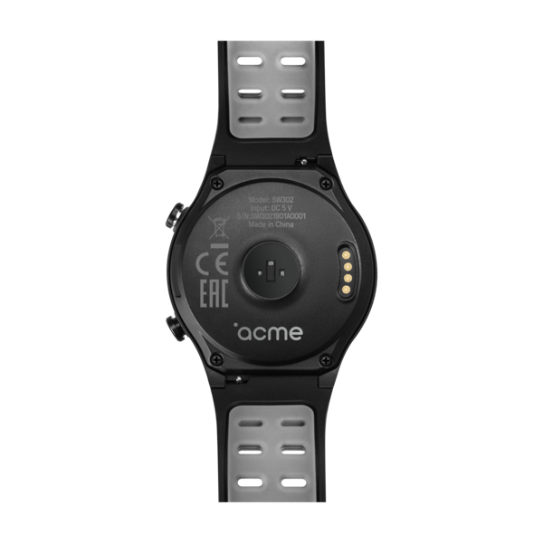 სმარტ საათი ACME SW302 GPS Smart Watch Black