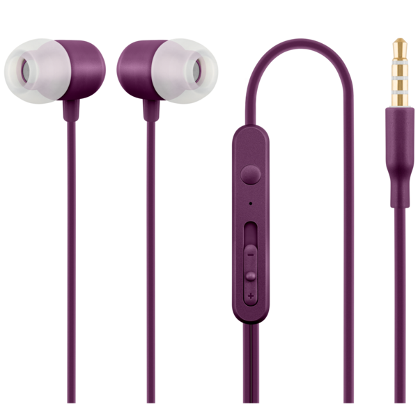 ყურსასმენი ACME HE21P Earphones With Mic Purple