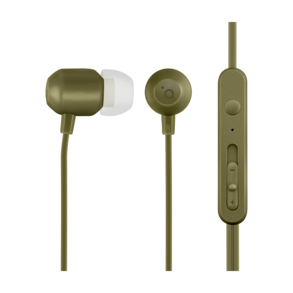 ყურსასმენი ACME HE21K Earphones With Mic Dark Green