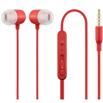 ყურსასმენი ACME HE21R Earphones With Mic Red