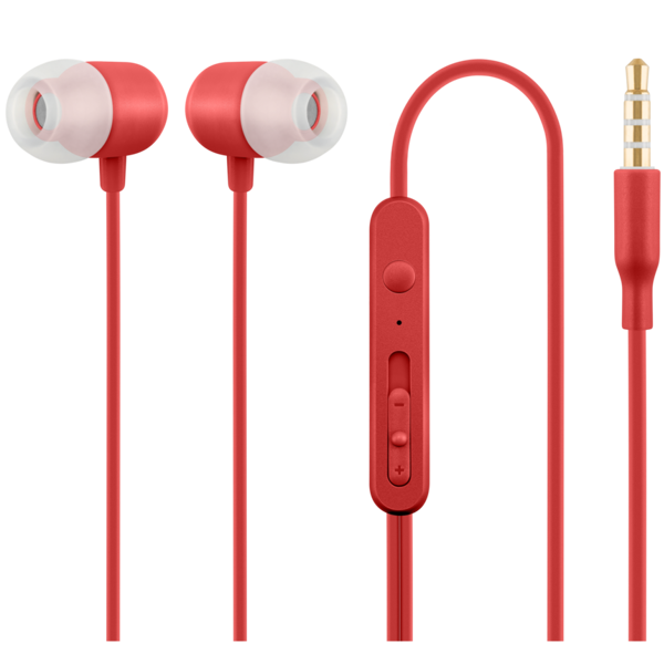 ყურსასმენი ACME HE21R Earphones With Mic Red