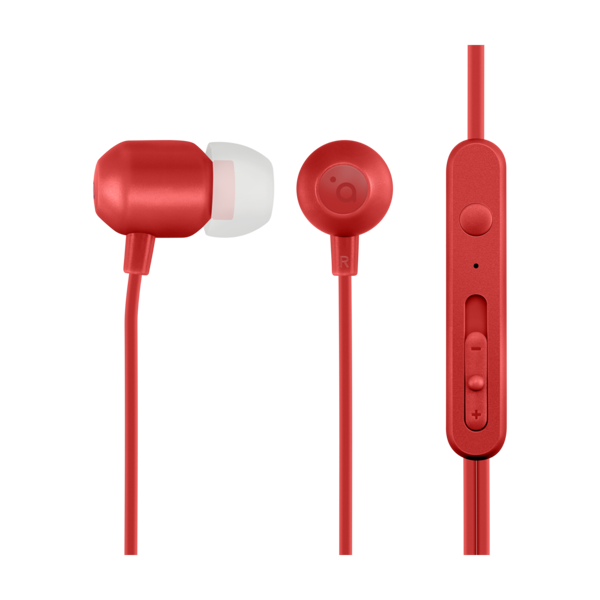 ყურსასმენი ACME HE21R Earphones With Mic Red