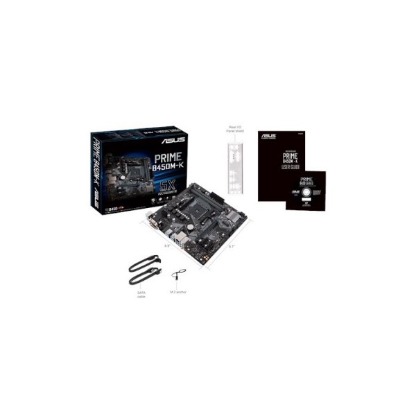 დედა დაფა ASUS PRIME B450M-K 4DDR4 Socket AM4