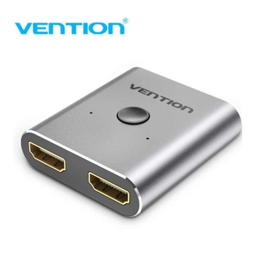 VENTION AFUH0 2-Port HDMI Bi-Direction Switcher Silver