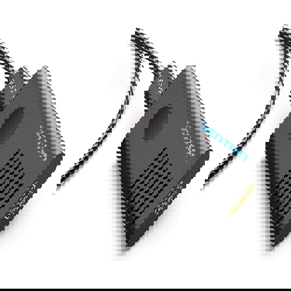 VENTION AIEB0 HDMI Female to Female Repeater Extender Black