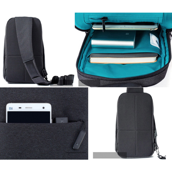 ჩანთა Xiaomi Mi City Sling Bag ZJB4069GL Dark Grey