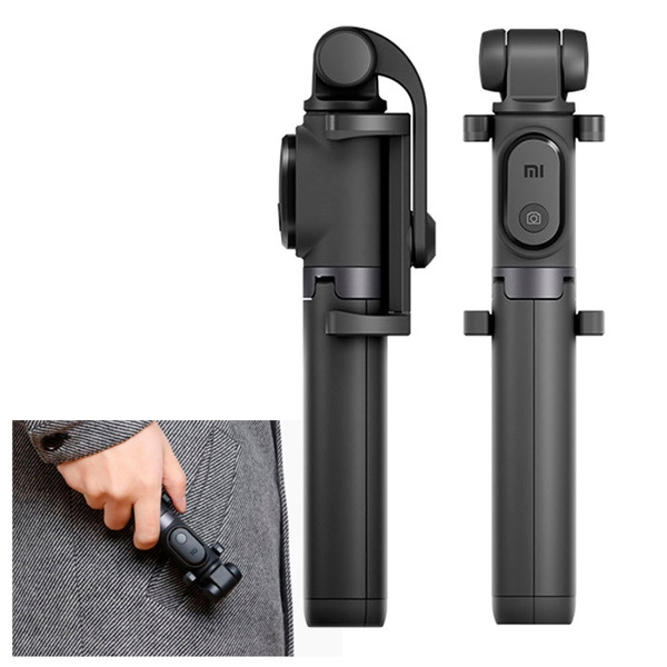 სელფის ჯოხი Xiaomi Mi Selfie Stick Tripod FBA4070US Black XMZPG01YM