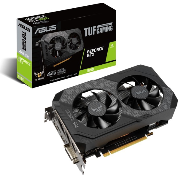 ვიდეო დაფა ASUS TUF GAMING GEFORCE® GTX 1650 4GB GDDR6