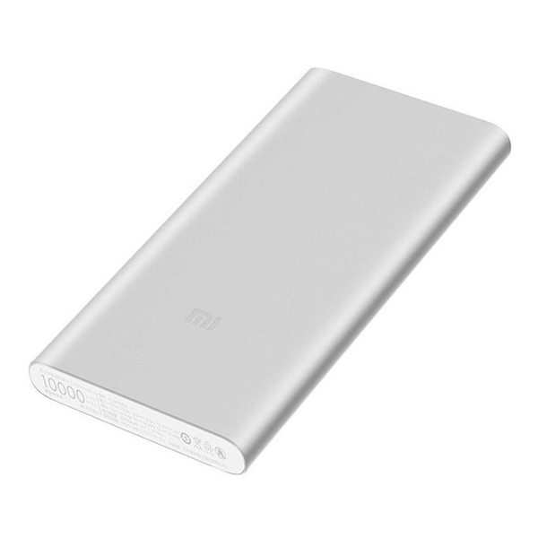 პორტატული დამტენი Xiaomi Mi Power Bank 2S VXN4231GL Silver (10000mAh Quick Charge 2xUSB Li-Pol)