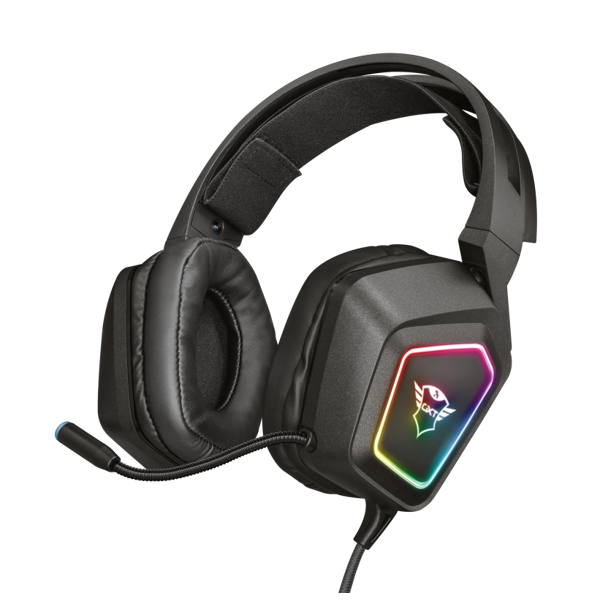 ყურსასმენი Trust GXT 450 Blizz RGB 7.1 Surround Gaming Headset