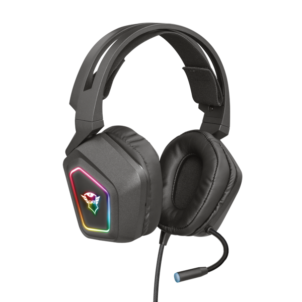 ყურსასმენი Trust GXT 450 Blizz RGB 7.1 Surround Gaming Headset