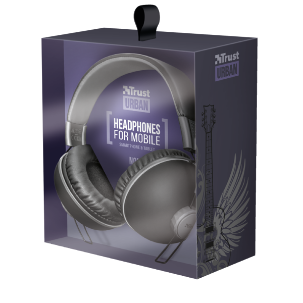 ყურსასმენი Trust Noma headphones - matte black