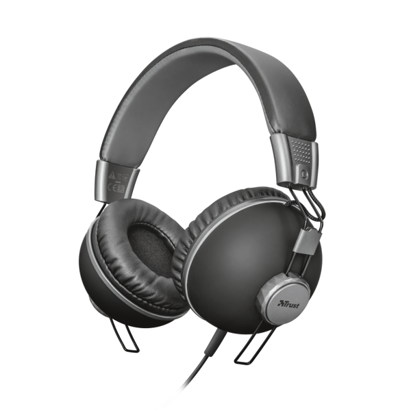 ყურსასმენი Trust Noma headphones - matte black