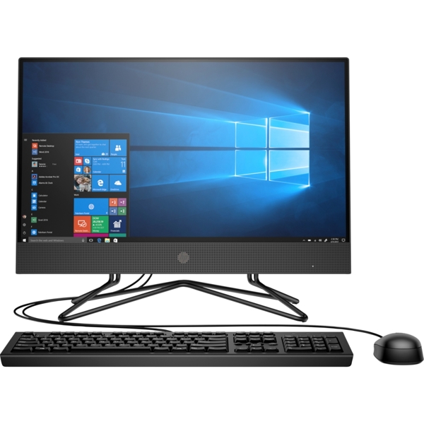 All In One კომპიუტერი HP 200 G4 21.5'' J5040 8GB / 256GB SSD / DOS DVD-WR 36R75ES