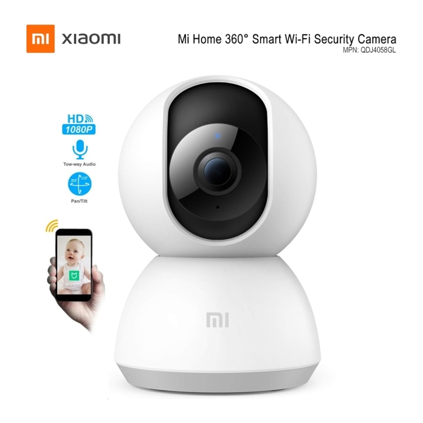 სათვალთვალო კამერა Xiaomi Mi Home Security Camera 360° 1080P QDJ4058GL (MJSXJ05CM)