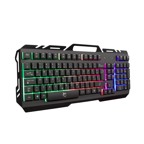 კლავიატურა White Shark GK-1923 Gaming Keyboard Gladiator-2 Metal US Layout Black