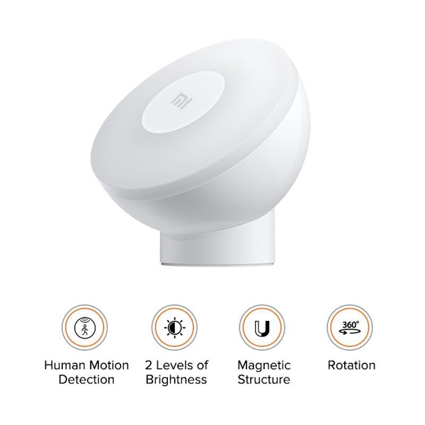 სანათი Xiaomi Mi Motion-Activated Night Light 2 MUE4115GL