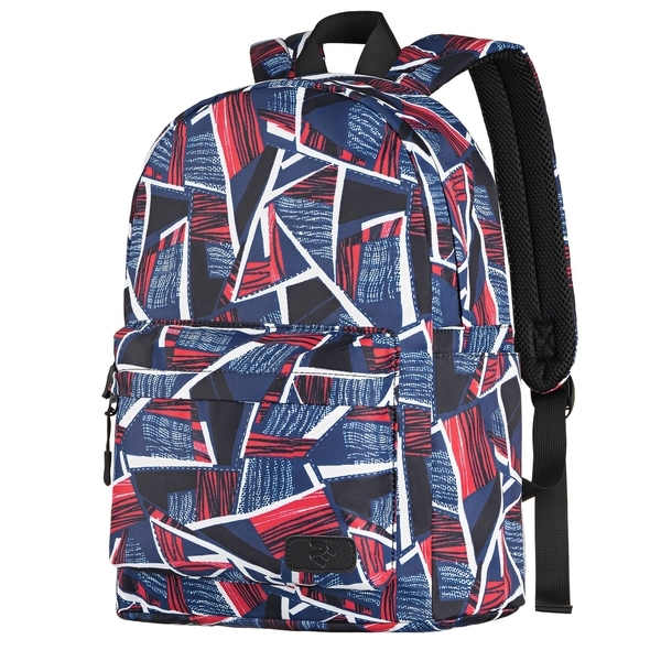 ნოუთბუქის ჩანთა 2E BPT6114RB Backpack,13″ TeensPack Absrtraction, Red-blue