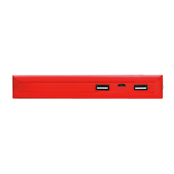 პორტატული დამტენი trust Primo Powerbank 10.000 mAh - red