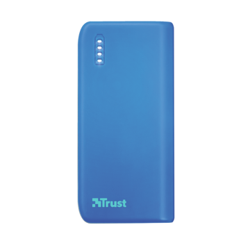 პორტატული დამტენი trust Primo PowerBank 4.400 Portable Charger - blue