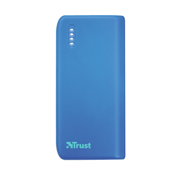 პორტატული დამტენი trust Primo PowerBank 4.400 Portable Charger - blue