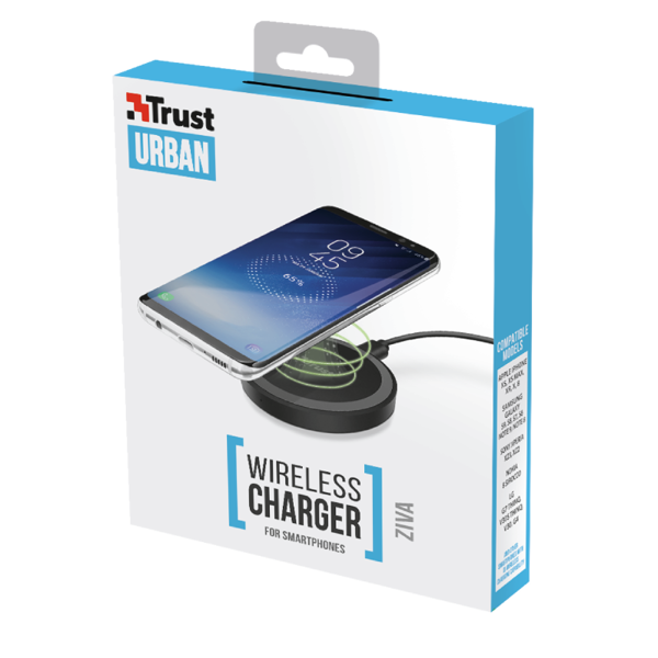 უსადენო დამტენი trust Ziva Wireless Charger 5W