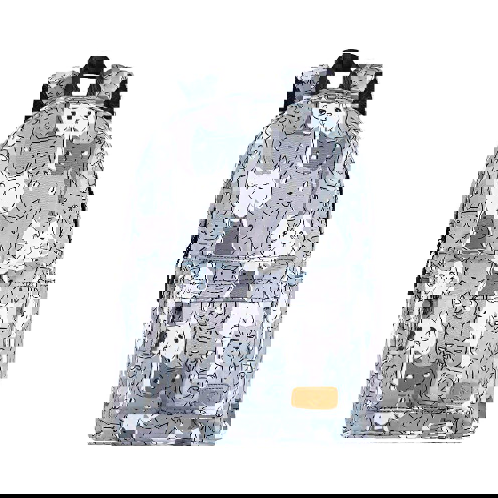 ნოუთბუქის ჩანთა 2E BPT6114GC 13″ Backpack, TeensPack Cats, Gray