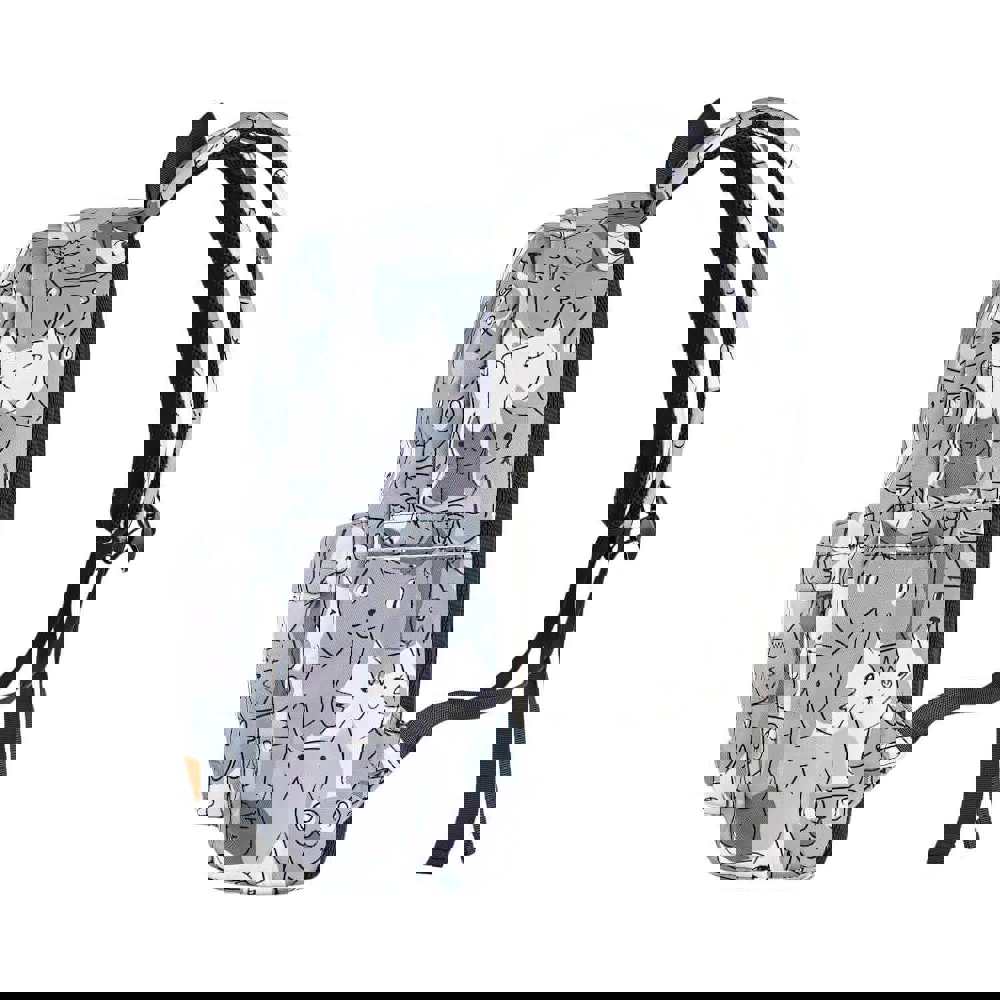 ნოუთბუქის ჩანთა 2E BPT6114GC 13″ Backpack, TeensPack Cats, Gray