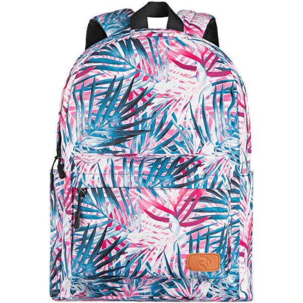 ნოუთბუქის ჩანთა 2E BPT6114PK 13″ Backpack, TeensPack Palms Pink