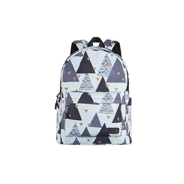 ნოუთბუქის ჩანთა 2E BPT6114WT 13″ Backpack, TeensPack Triangles, White