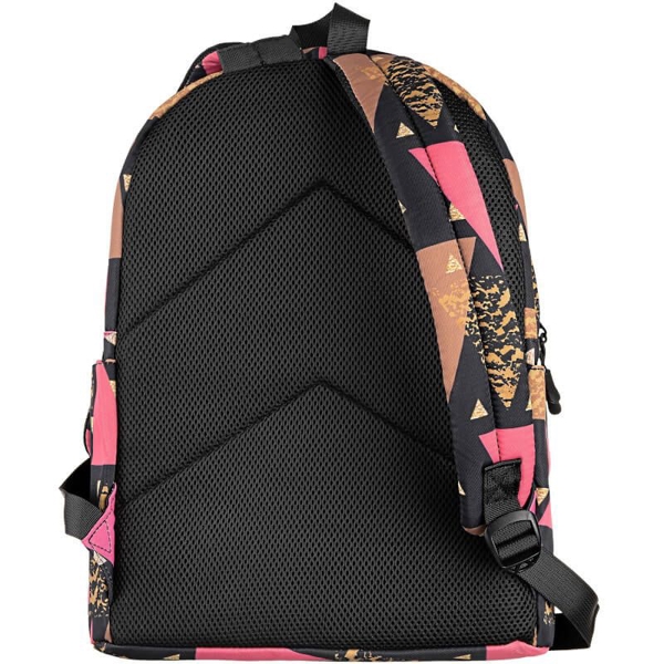 ნოუთბუქის ჩანთა 2E BPT6114BK 13″ Backpack, TeensPack Triangles, Black