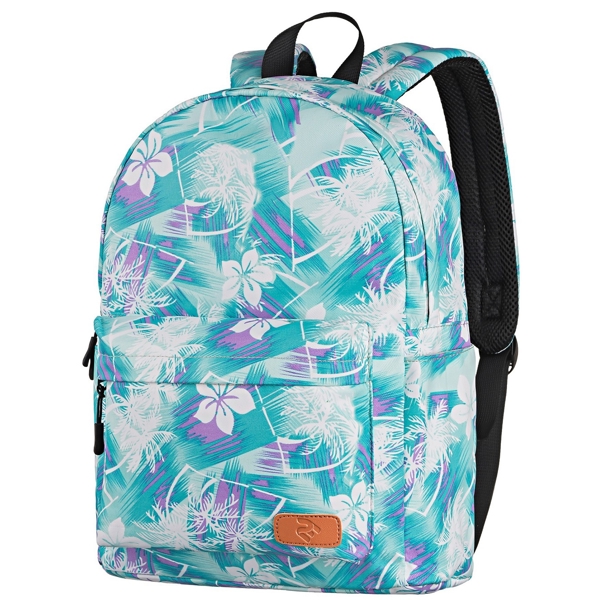 ნოუთბუქის ჩანთა 2E BPT6114GB 13″ Backpack, TeensPack Wildflowers, Green-blue