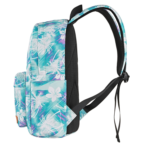 ნოუთბუქის ჩანთა 2E BPT6114GB 13″ Backpack, TeensPack Wildflowers, Green-blue