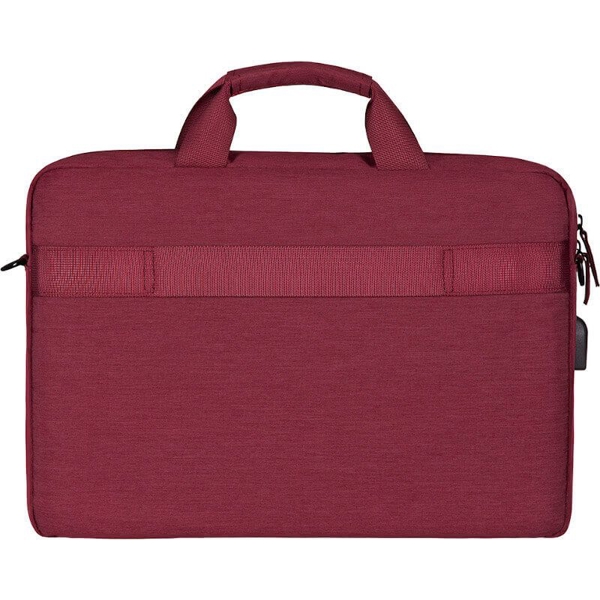 ნოუთბუქის ჩანთა 2E CBN9198BG 16" Laptop Bag, CrossSquares Burgundy