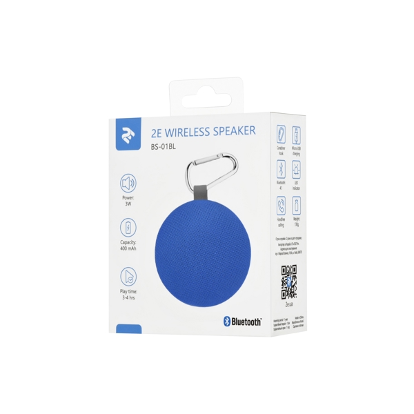 დინაიკი 2E BS-01 Wireless Speaker Compact Blue