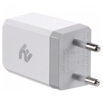 მობილურის დამტენი 2E Wall Charge USB Wall Charger USB:DC5V/2.1A, white