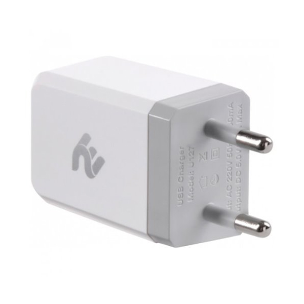 მობილურის დამტენი 2E Wall Charge USB Wall Charger USB:DC5V/2.1A, white