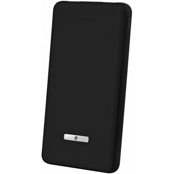 პორტატული დამტენი 2E PB1007AS Power Bank SOTA series Slim 10000mAh, DC 5V, 2USB-2.1A&2.1A, black