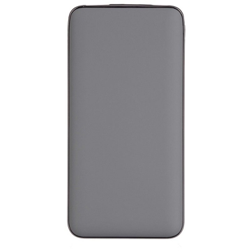 პორტატული დამტენი 2E PB1036AQC Power Bank 10000мА/h, DC 5V, out: QC3.0, MicroUSB, Type-C Inp, Soft, Grey