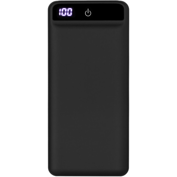 პორტატული დამტენი 2E PB2005AS Power Bank 20000mA/h, DC 5V, PD, QC3.0-2USB, MicroUSB, Type-C, black